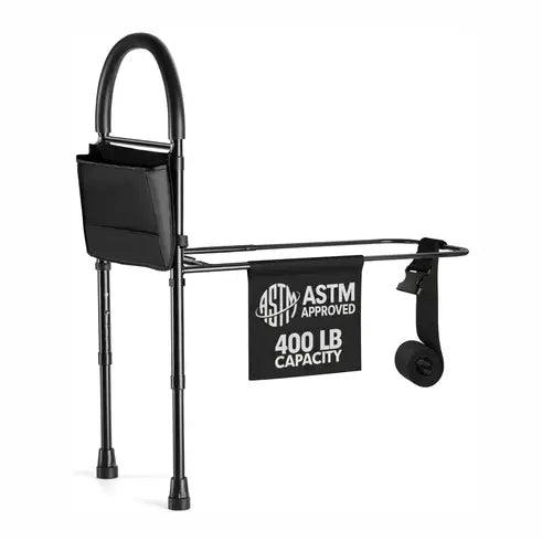 Bed Rail For Elderly Adjustable Safety Assist w/ Support